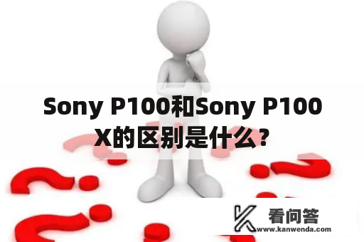 Sony P100和Sony P100X的区别是什么？