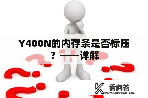 Y400N的内存条是否标压？——详解