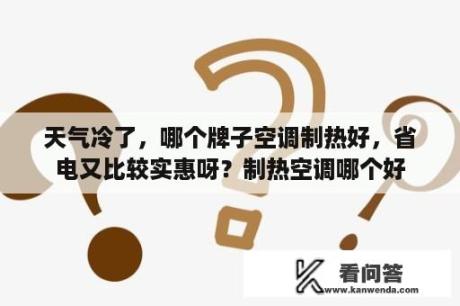 天气冷了，哪个牌子空调制热好，省电又比较实惠呀？制热空调哪个好