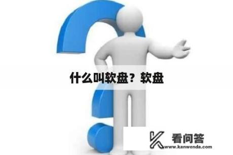 什么叫软盘？软盘