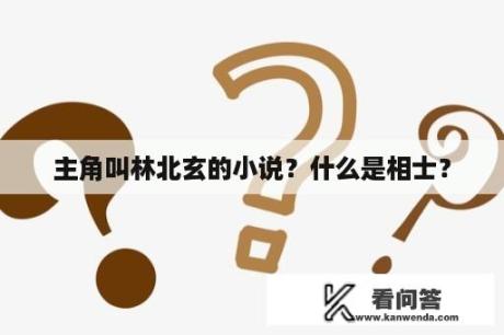 主角叫林北玄的小说？什么是相士？