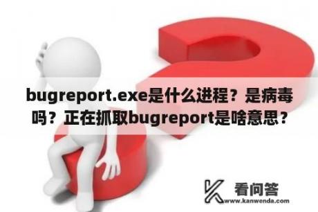 bugreport.exe是什么进程？是病毒吗？正在抓取bugreport是啥意思？