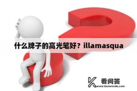 什么牌子的高光笔好？illamasqua