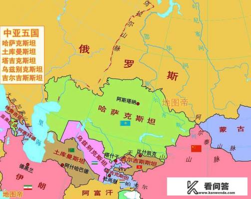 乌兹别克在地图上的位置？乌兹别克斯坦是哪个洲？