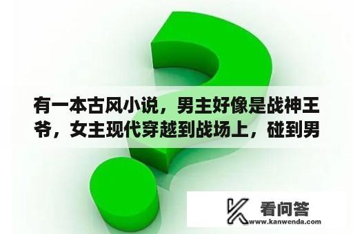 有一本古风小说，男主好像是战神王爷，女主现代穿越到战场上，碰到男主，男主把她捡了回去？家有王妃初长成的剧透？