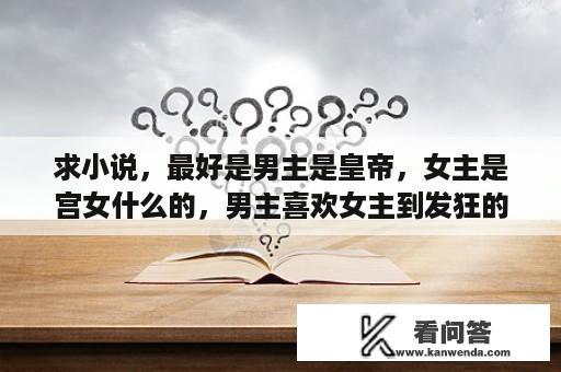 求小说，最好是男主是皇帝，女主是宫女什么的，男主喜欢女主到发狂的？男主叫顾曜寒的小说？