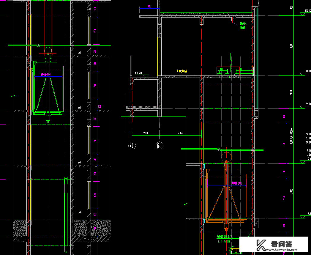 如何看懂电梯圈梁高度图纸？阳光棚图纸怎么看才简单易懂？