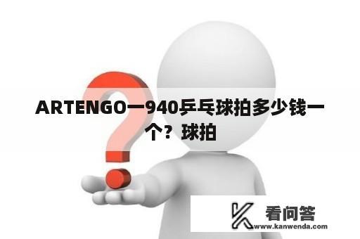 ARTENGO一940乒乓球拍多少钱一个？球拍