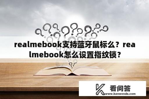 realmebook支持蓝牙鼠标么？realmebook怎么设置指纹锁？