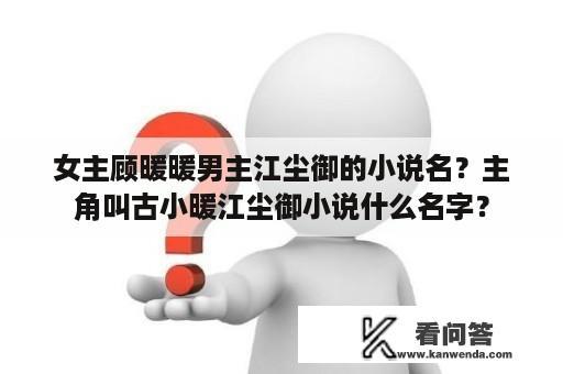 女主顾暖暖男主江尘御的小说名？主角叫古小暖江尘御小说什么名字？