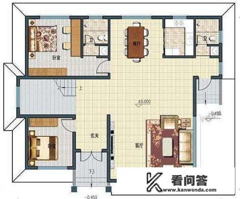 150平方的两层别墅，上下楼设计图该是如何设计好看？