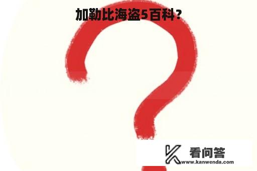 加勒比海盗5百科？