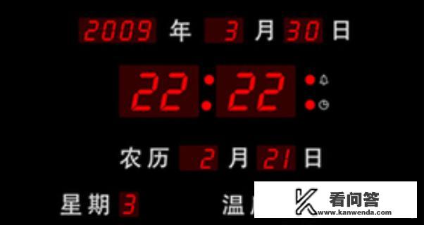 数码万年历接通电源不显示的解决方法？