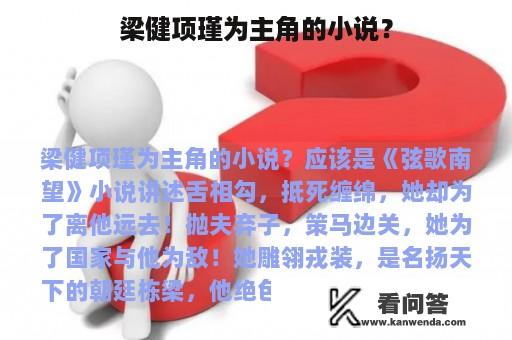 梁健项瑾为主角的小说？