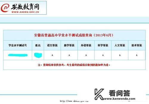 学测成绩如何查询？怎么查询学业水平考试成绩？