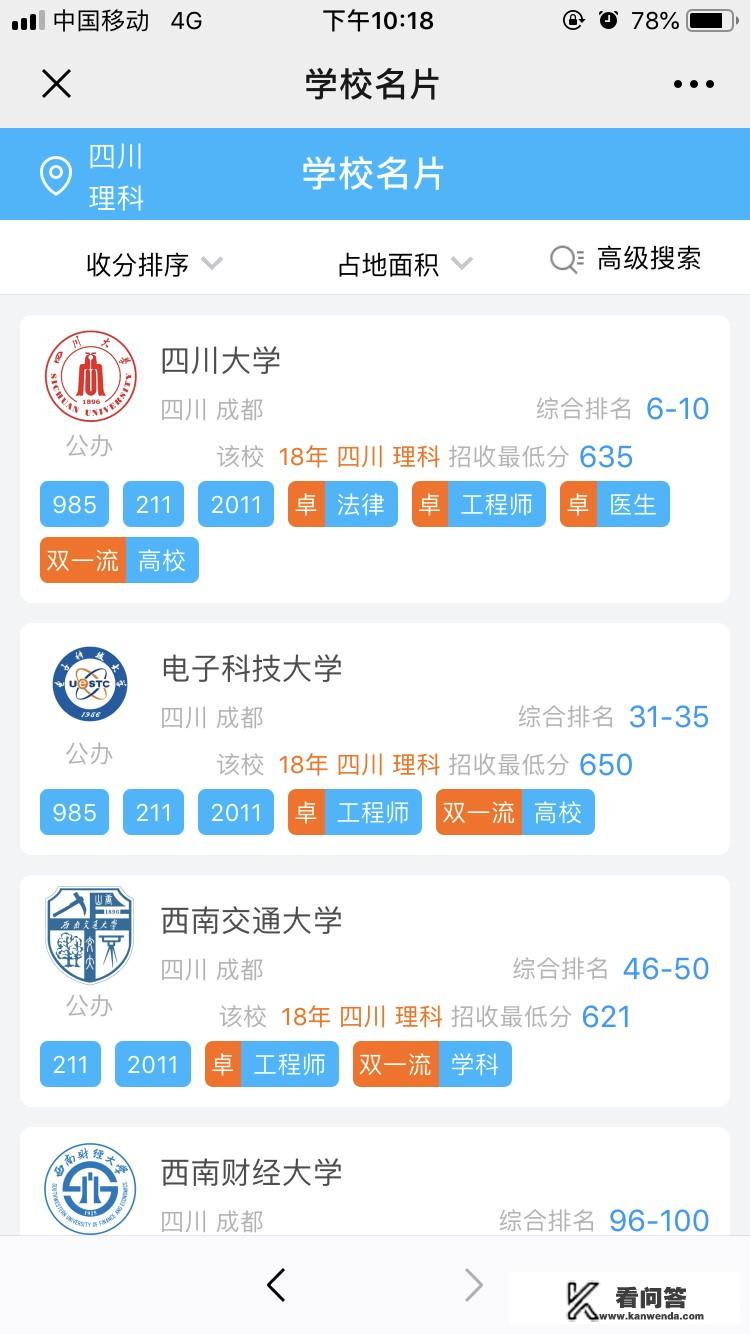 四川最厉害的十所大学，在最新大学排行榜上表现如何