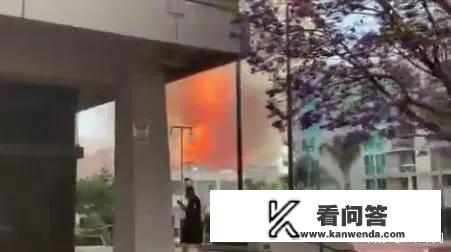 美国洛杉矶发生爆炸，多起建筑起火，是怎么回事儿呢