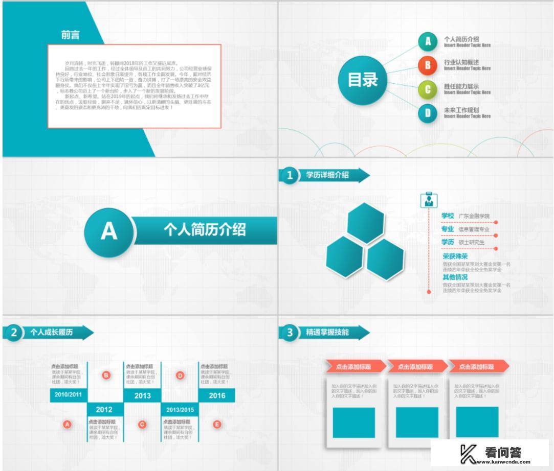 想找一款有关于职业规划的PPT模板，有没有什么好的介绍