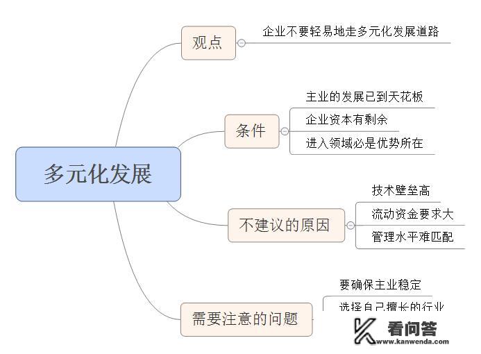 大家如何评价企业发展多元产业？