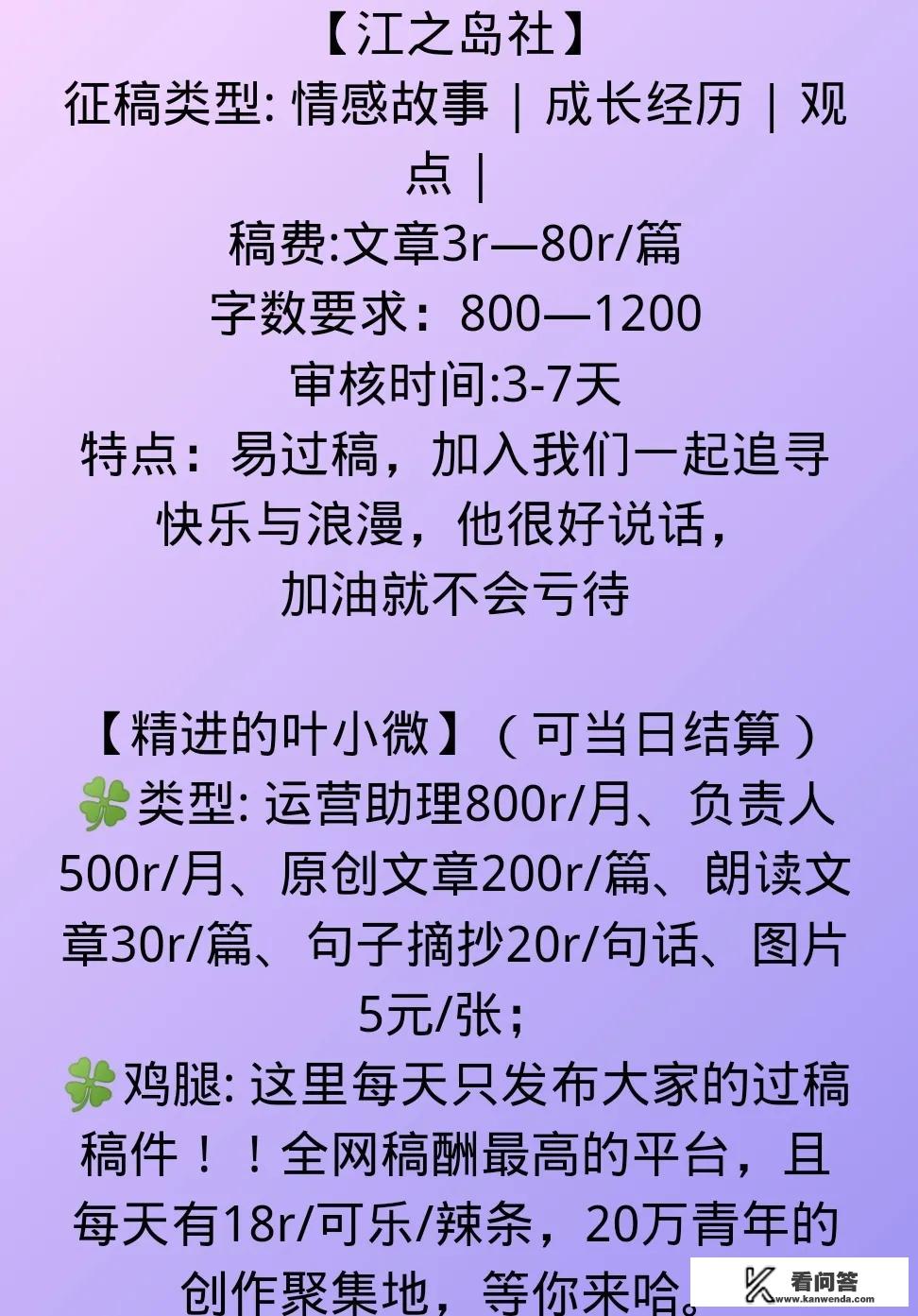 有没有什么易过稿平台？