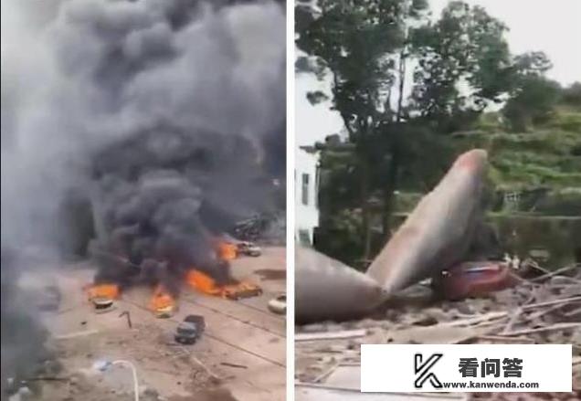 浙江温岭油罐车突发爆炸，汽车被炸飞4层楼高，怎么回事？