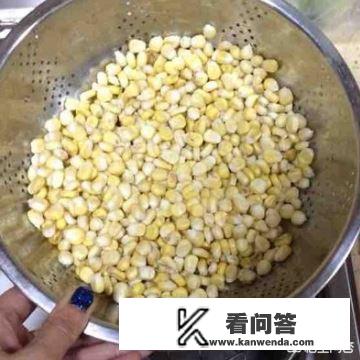 金沙玉米粒的最正宗做法？