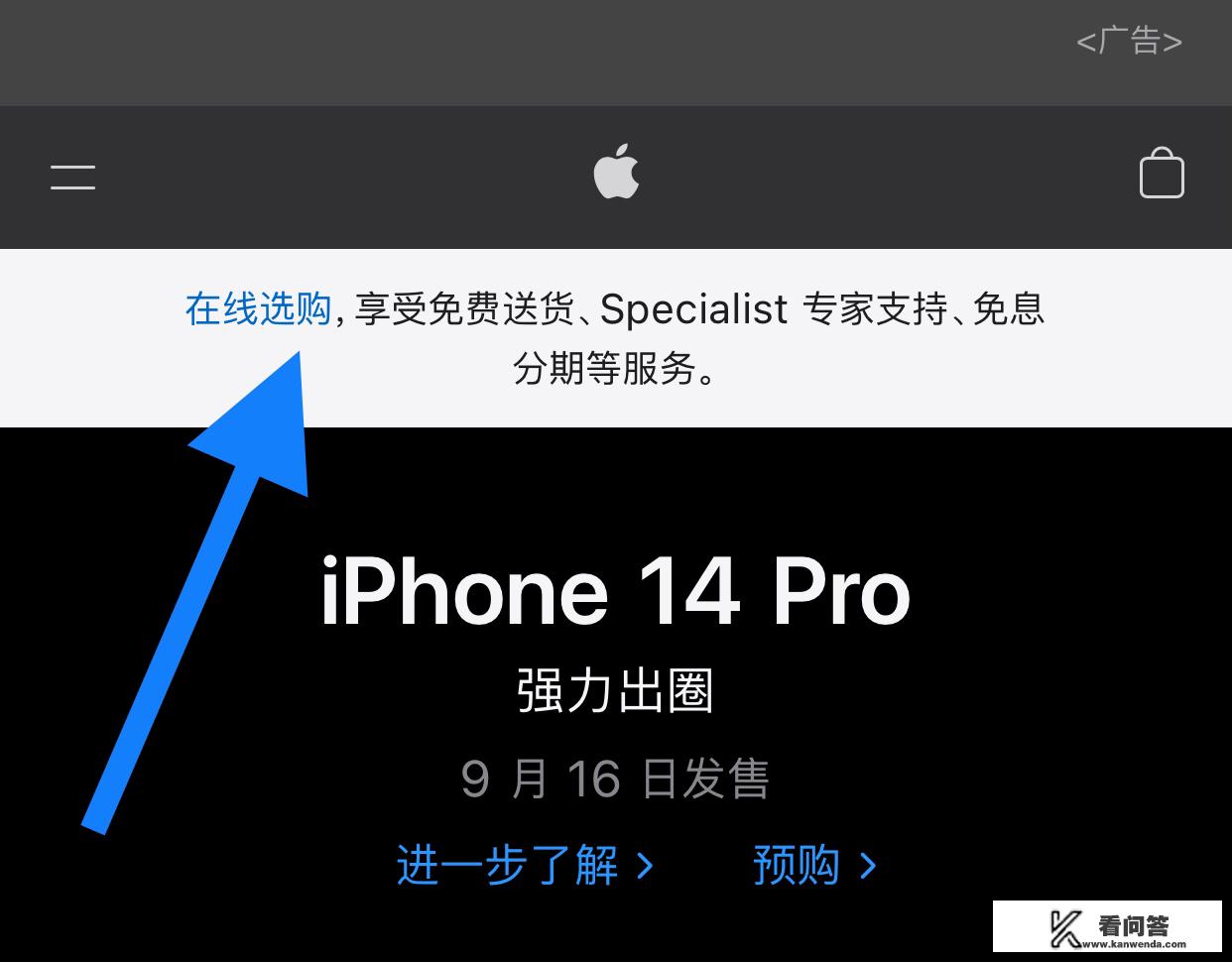 apple官网怎么买东西？