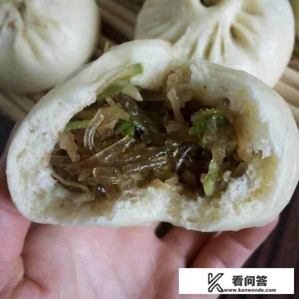 半发面的包子老面是怎么做的？