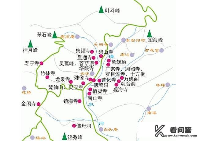 请问从郑州去山西五台山的自驾游最好的详细线路怎么走？