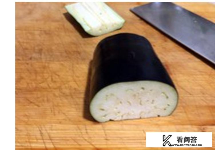 圆茄子怎么切网快？