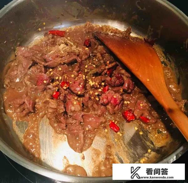豆皮孜然牛肉条做法？