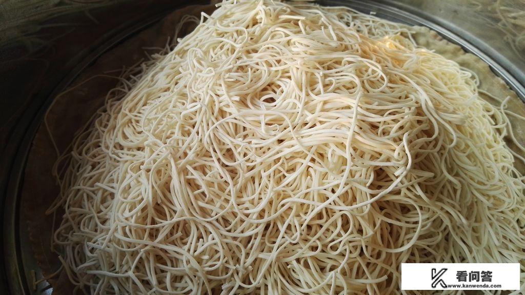 蒸面条的做法是什么，有没有视频教程？