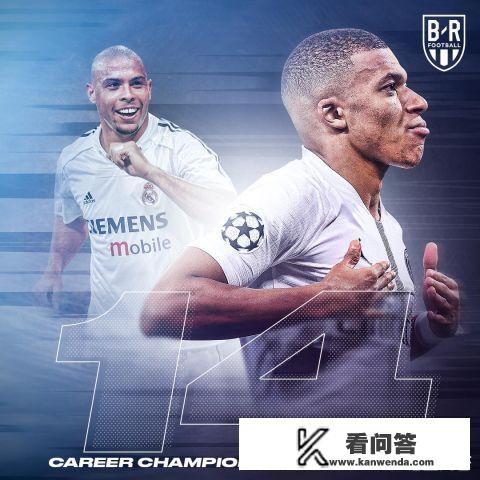 厉害！巴黎2-0曼联，姆巴佩24场欧冠14球7助，追平大罗欧冠生涯进球总数，如何评价？