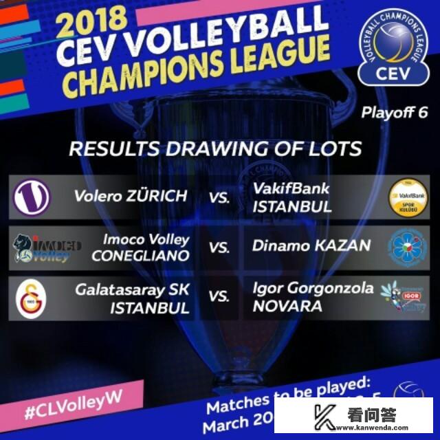 女排欧冠历次冠军? 女排欧冠历次冠军?