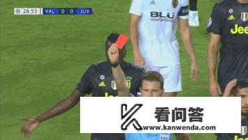 欧冠首轮，尤文客场2-0击败瓦伦西亚，C罗29分钟被红牌罚下，你怎么评价？
