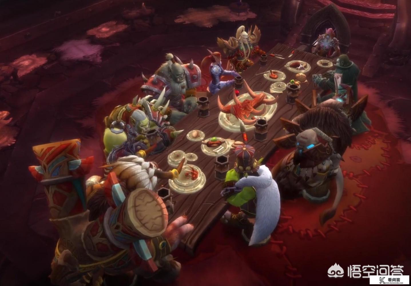 如何看待《魔兽世界》里燃烧军团失败后的动画部落和联盟之间的差异？