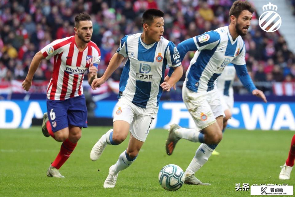 西班牙人1:3马竞，武磊凌空抽射险破门，赛后得到高分，你怎么看？