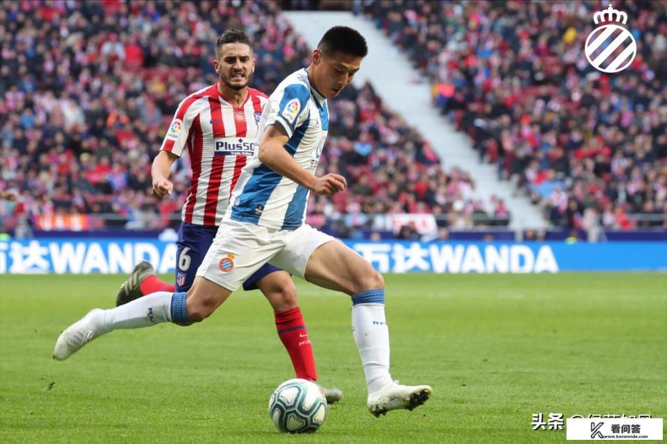 西班牙人1:3马竞，武磊凌空抽射险破门，赛后得到高分，你怎么看？