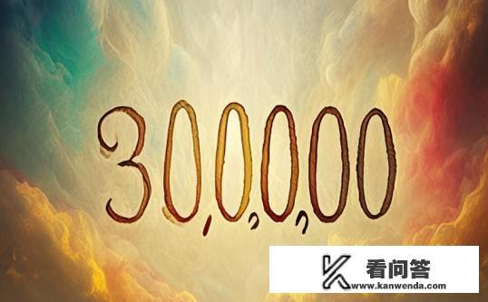 三十万什么意思？三十万，背后的含义与影响