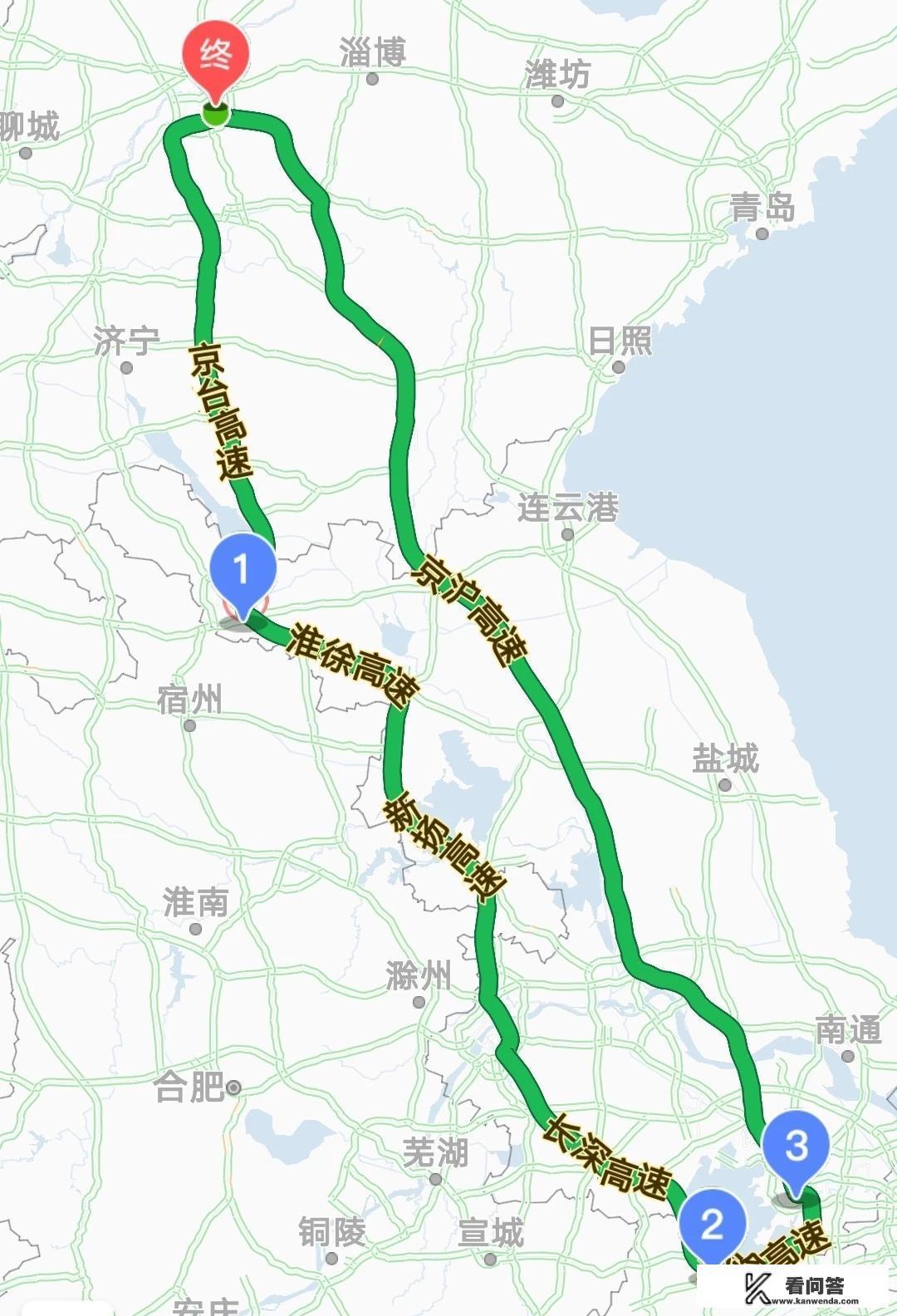 济南出发，自驾游7天，有什么好的建议，求推荐，想向南走，带6岁孩子？
