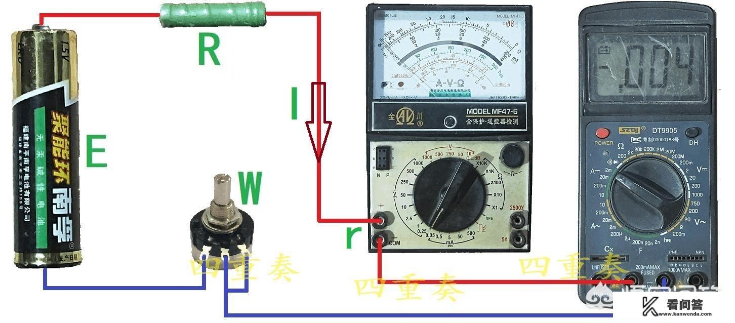 怎样测指针万用表MF-47的满偏电流? 怎样测指针万用表MF-47的满偏电流?