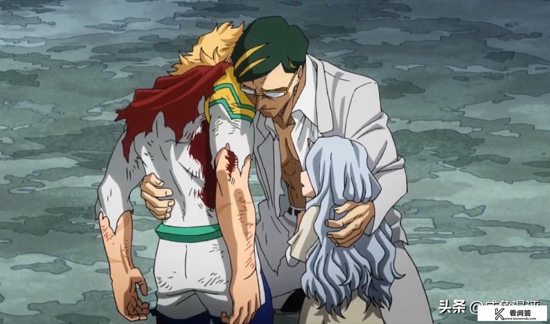 《我的英雄学院》“黑道篇”结束时NIGHT EYE的微笑有什么含义吗？