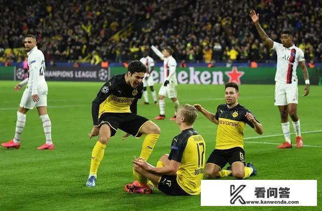 多特4-0，哈兰德传射建功，德甲9场10球，他适合皇马吗？