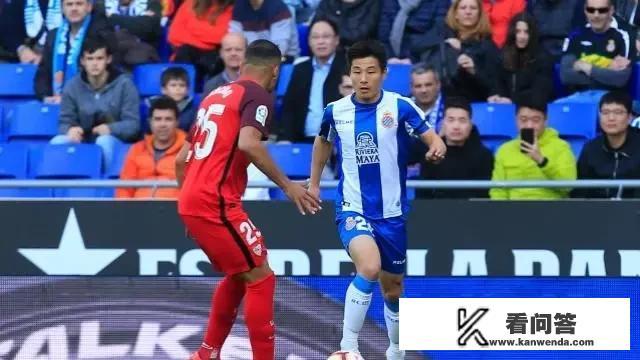 西甲，西班牙人0-1塞维利亚，6轮不败被终结，武磊射门被扑出，如何评价武磊的表现？