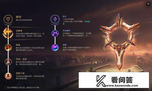 中路狗头带什么天赋？